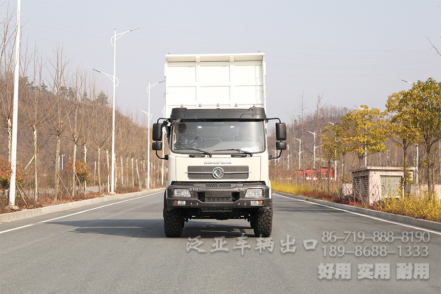 东风13吨自卸车，四驱自卸卡车，4x4自卸车，货箱加高型自卸车，越野自卸卡车，两桥矿用自卸车，自卸车出口，自卸车销售