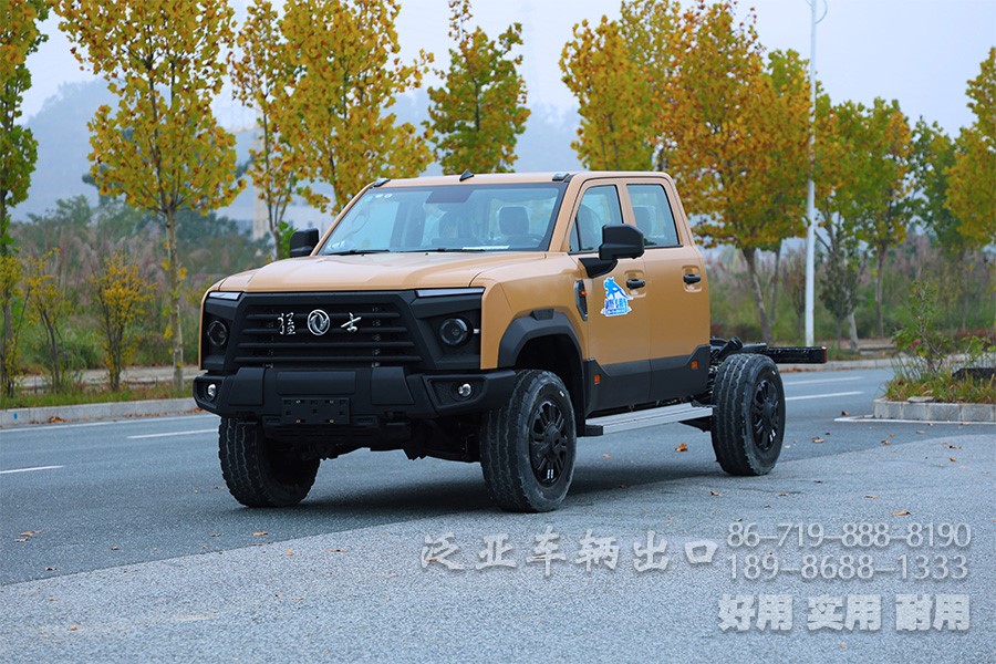 东风猛士民用版MS600四驱越野底盘